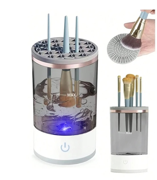 Automatic Brush Cleaner Electric Makeup Brush Cleaning Machine Fast Clean Dryer - Image 4