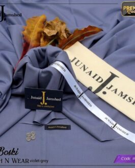 J. Wash & Wear Boski For Men (Color-Violet Grey)
