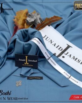 J. Wash & Wear Boski For Men (Color-Steel Blue)