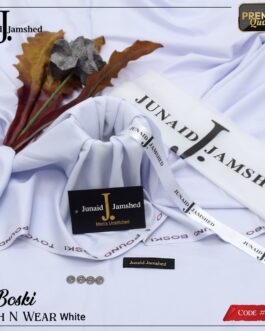 J. Wash & Wear Boski For Men (Color-White)