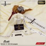 J. Wash & Wear Boski For Men (Color-Cream)