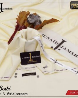 J. Wash & Wear Boski For Men (Color-Cream)